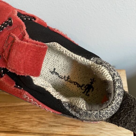 Timberland & Smartwool Red Slip On Clogs - Picture 5 of 5